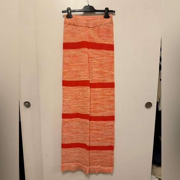 YLLW the Label Marigold Wrap Set - Orange Knit - Size M - Picture 10 of 16